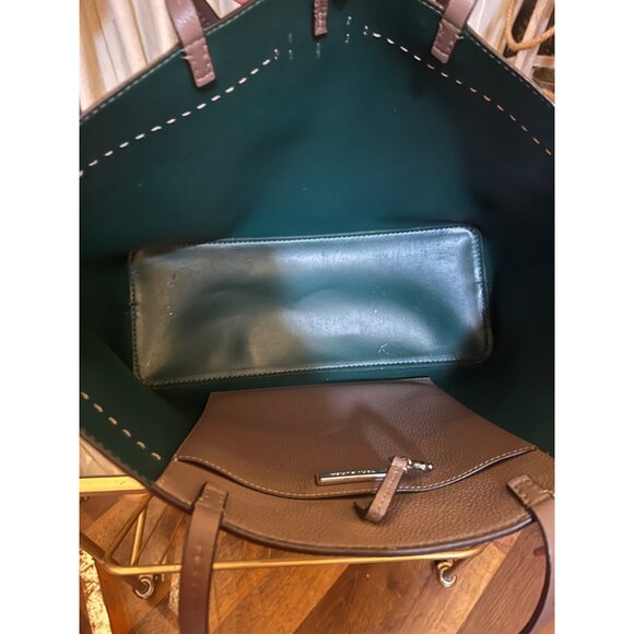 ✺ AUTHENTIC TORY BURCH TAUPE MCGRAW SHOULDER BAG - Picture 10 of 13